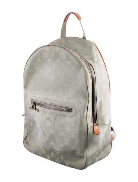 louis vuitton titanium backpack price|Louis Vuitton clear backpack.